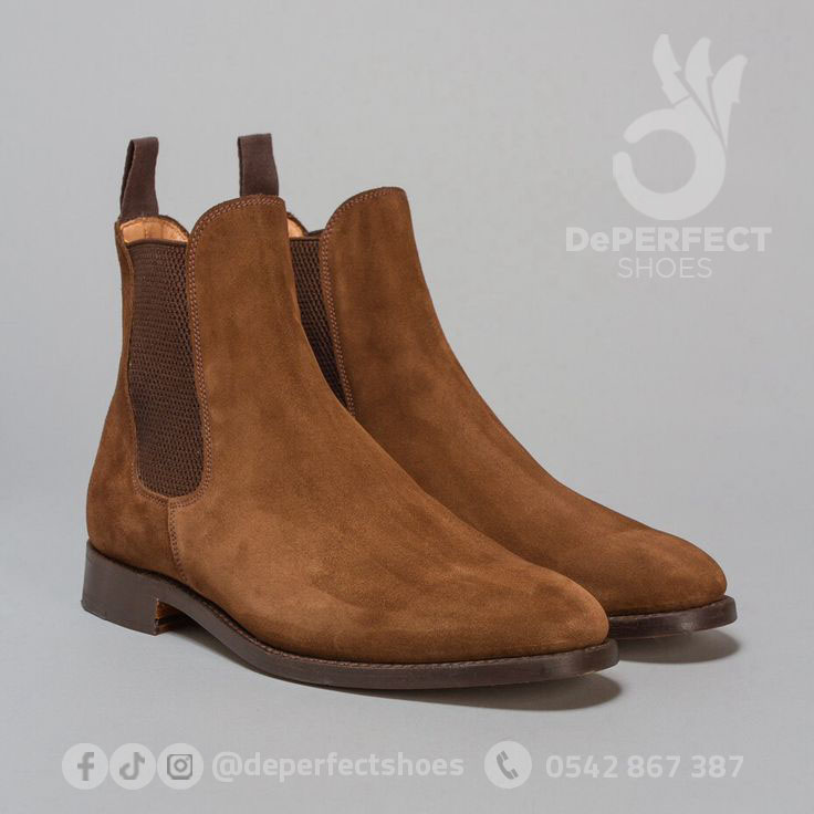 Brown Suede Boots