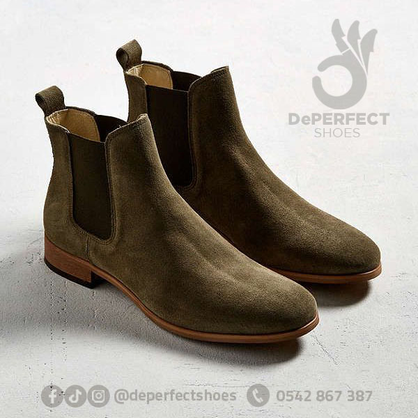 Suede Work Boots