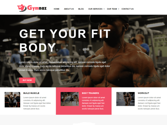 Gymnaz : Gym WordPress Theme Gymnaz : Gym WordPress Theme