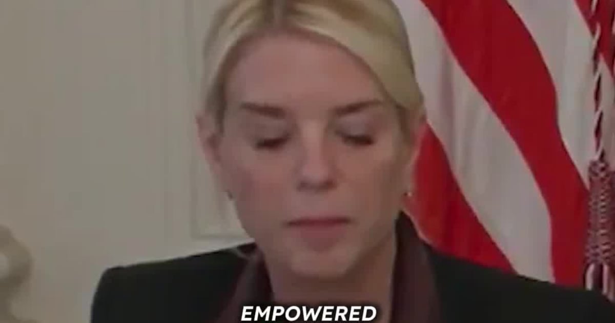AG Pam Bondi Condemns Antifa: “This Is Not Activism, It’s Anarchy”
