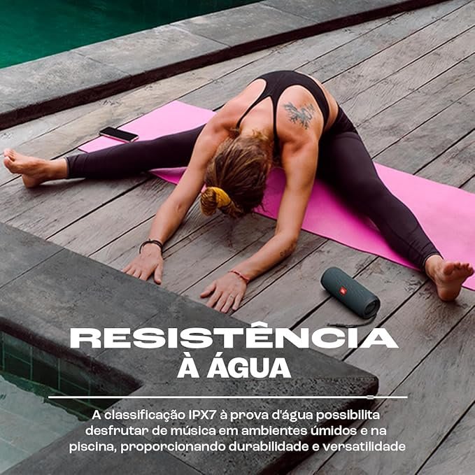 JBL, Caixa de Som, Flip Essential 2, Bluetooth, À Prova D'água, 20W RMS - Preto - Imagem 5