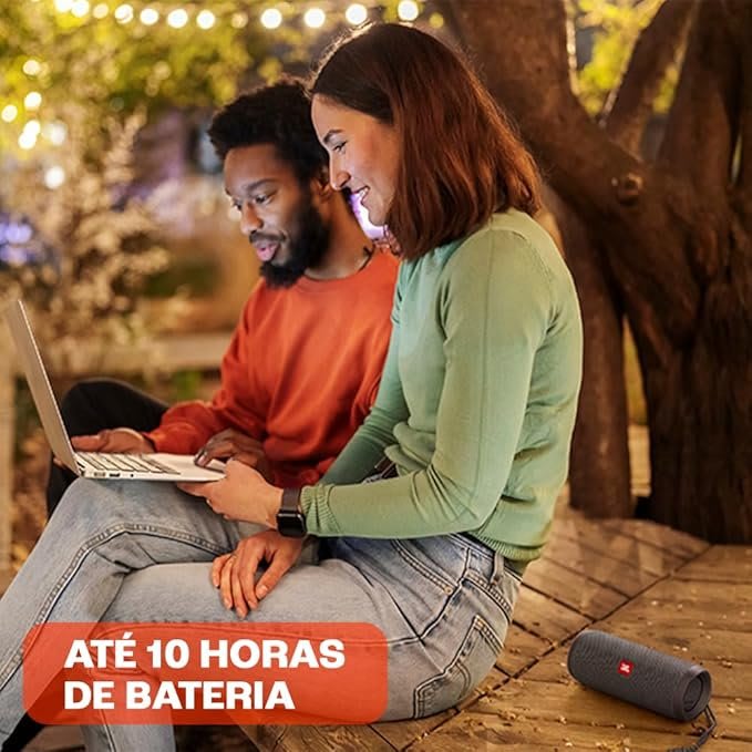 JBL, Caixa de Som, Flip Essential 2, Bluetooth, À Prova D'água, 20W RMS - Preto - Imagem 7