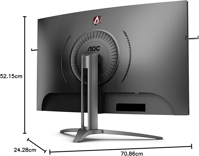 Monitor Gamer AOC Agon 32" Curvo 165Hz 1ms FreeSync AG323FCXE - Imagem 2