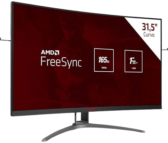 Monitor Gamer AOC Agon 32" Curvo 165Hz 1ms FreeSync AG323FCXE