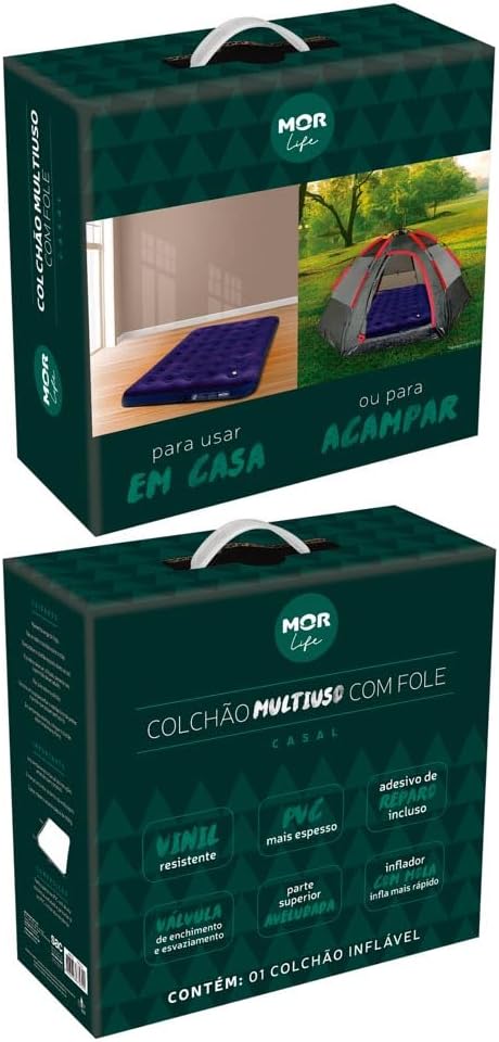 Colchão Multiuso Casal com Fole - Imagem 3