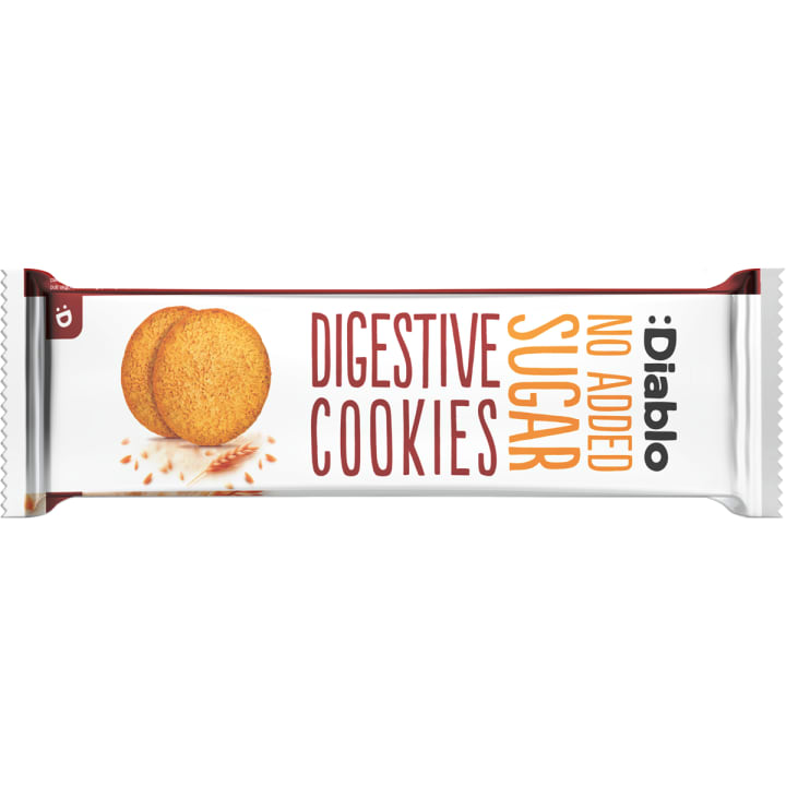 Diablo No Added Sugar Digestive Cookies 150g pack