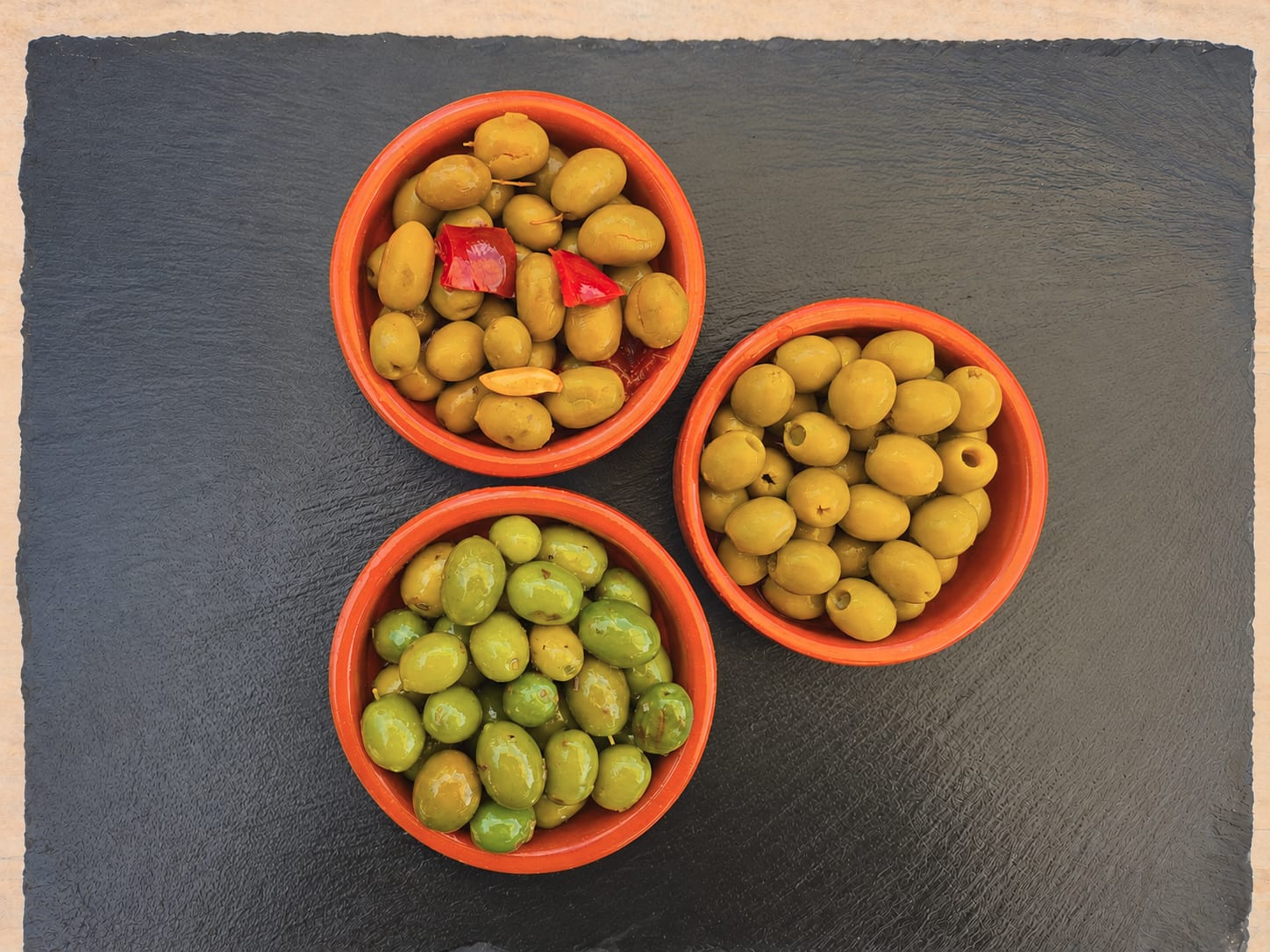 Aceitunas variadas - Chiringuito Parrizal de Beceite