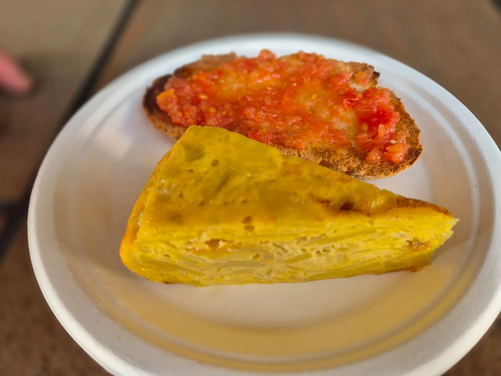 Pincho De Tortilla | Carta Chiringuito Parrizal de Beceite