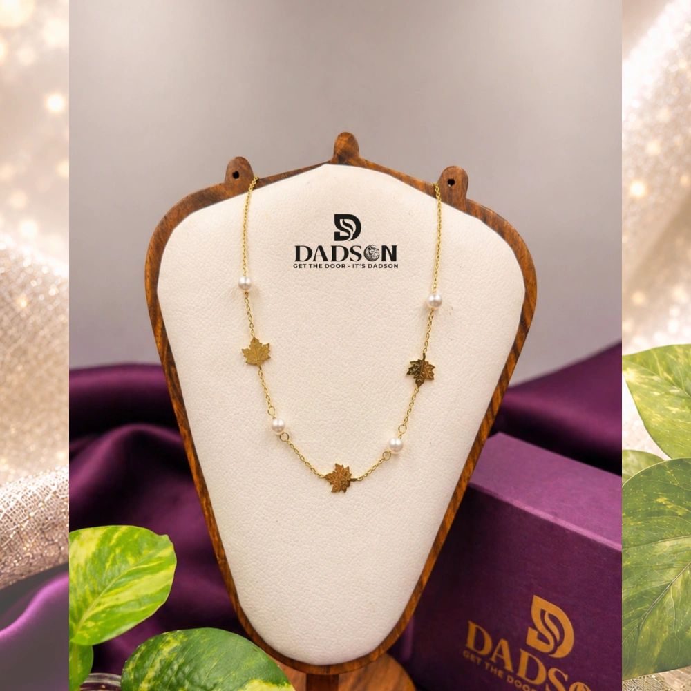 DADSON Golden Maple Pearl Necklace (CH-01)