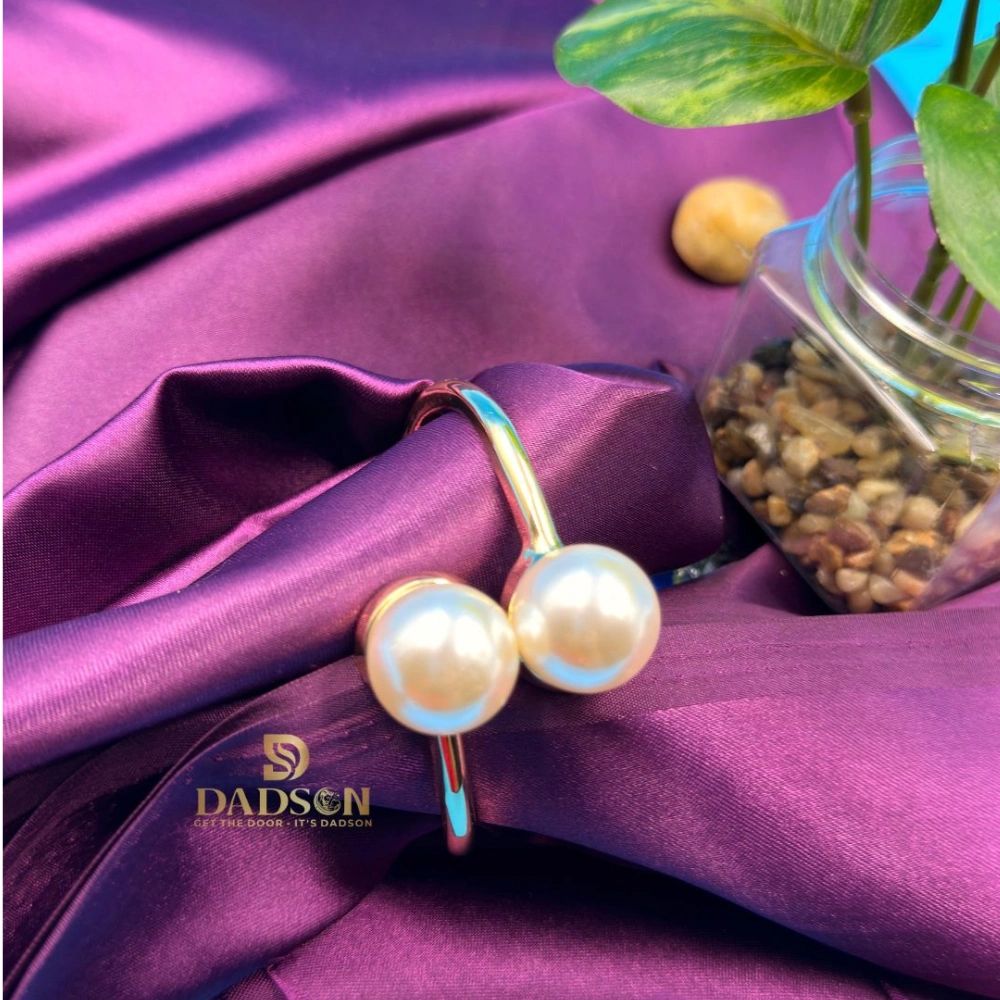 Classic Pearl Anti-Tarnish Open Bracelet Dadson Jewelry (KD-09)
