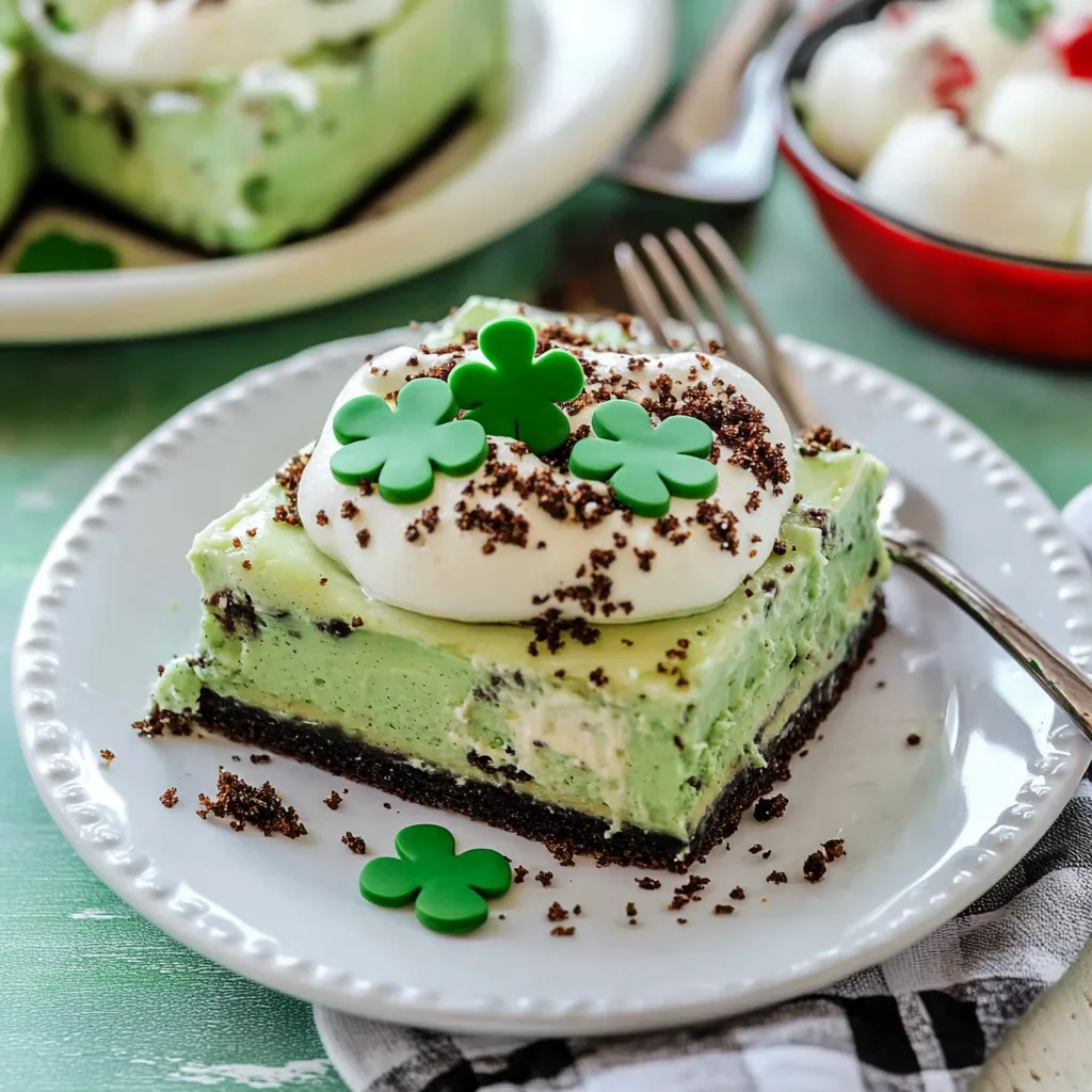 St. Patrick’s Day Shamrock Lasagna Dessert: Irresistibly ...