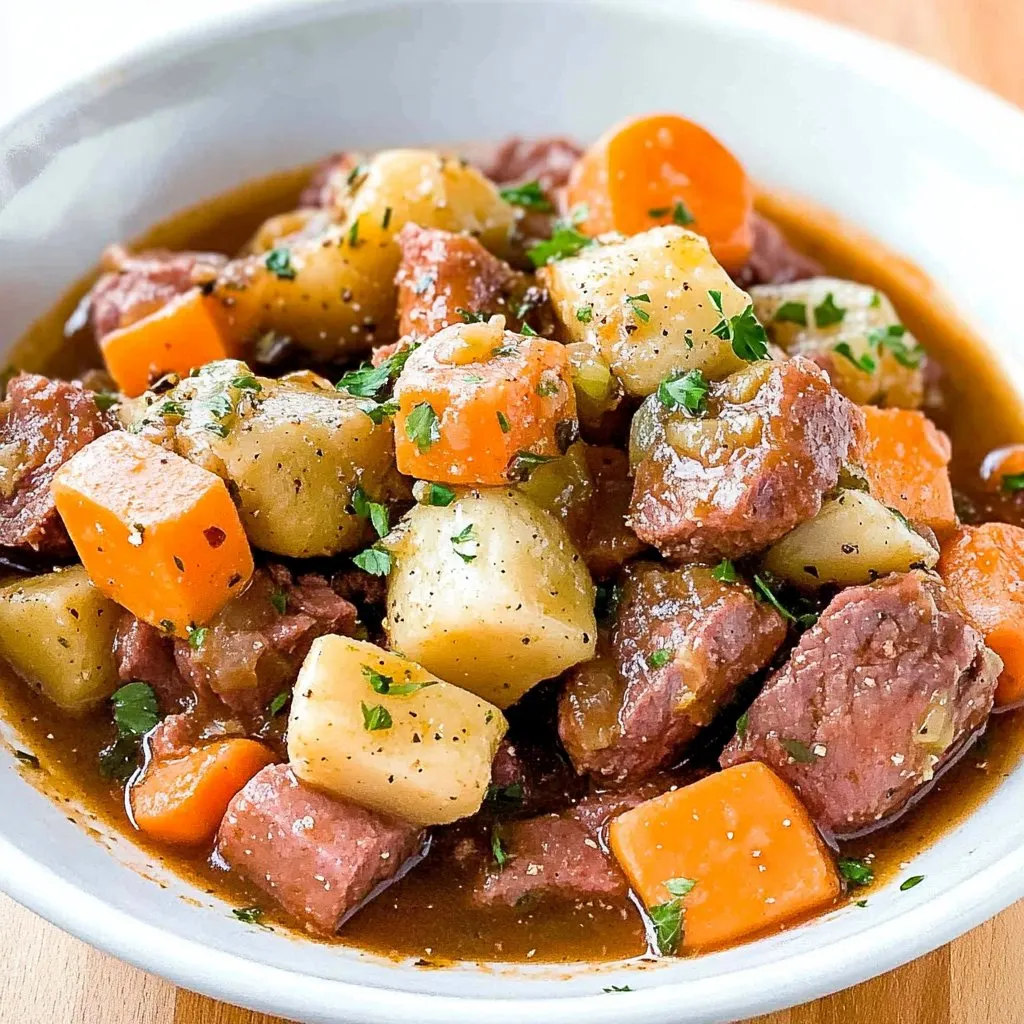 Corned Beef Stew: Comforting and Flavor-Packed Delight ...