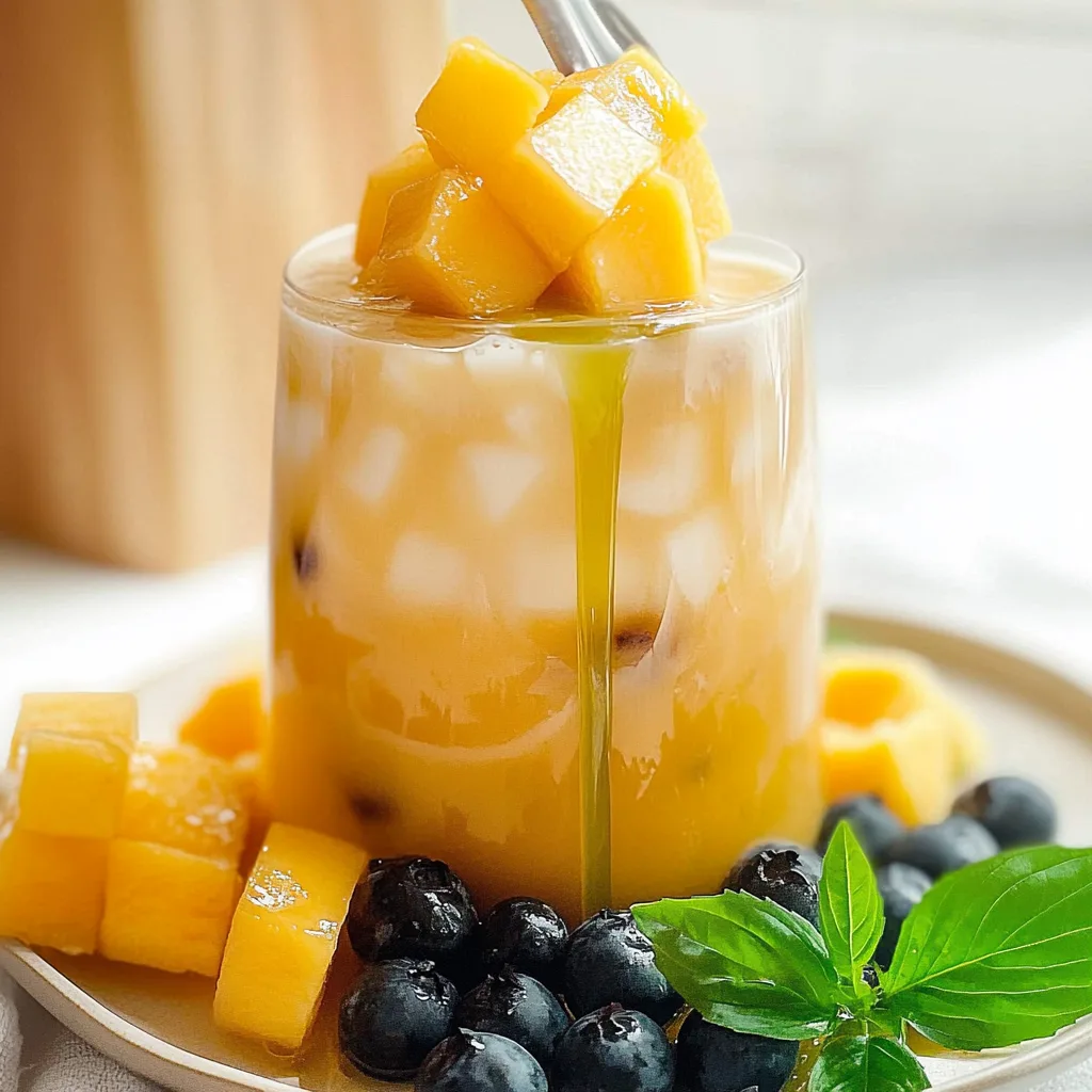 Mango Green Tea: Refreshing Summer Sipper