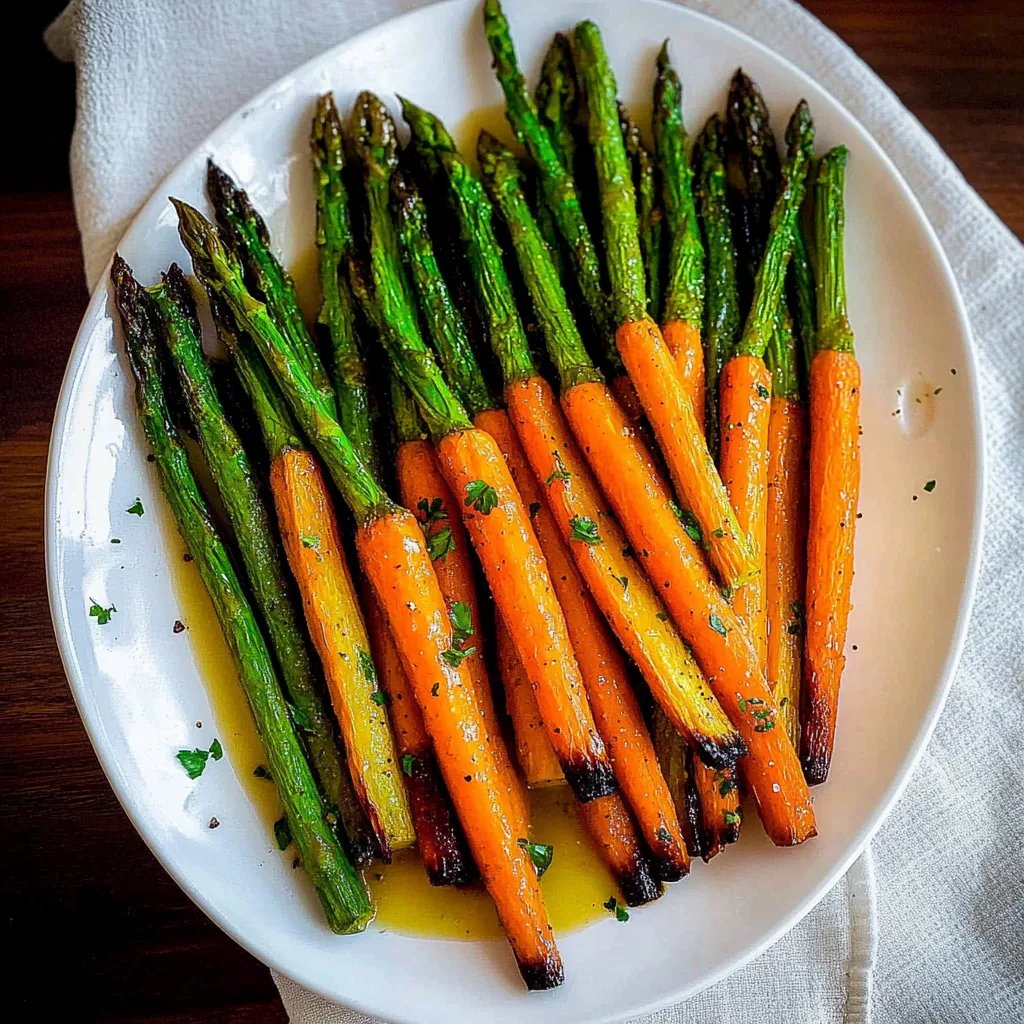 Roasted Asparagus & Carrots: A Flavorful Delight