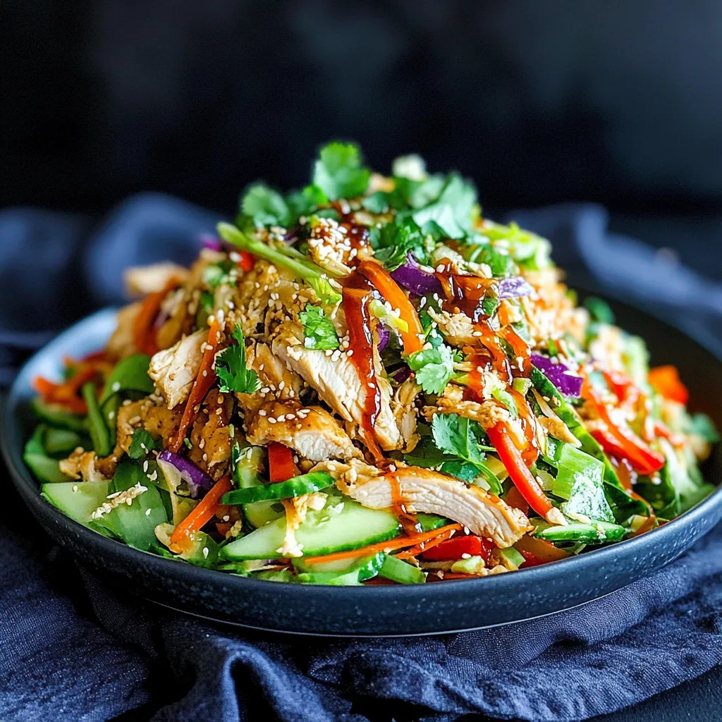 chinese chicken salad: Delightfully Crunchy and Fresh