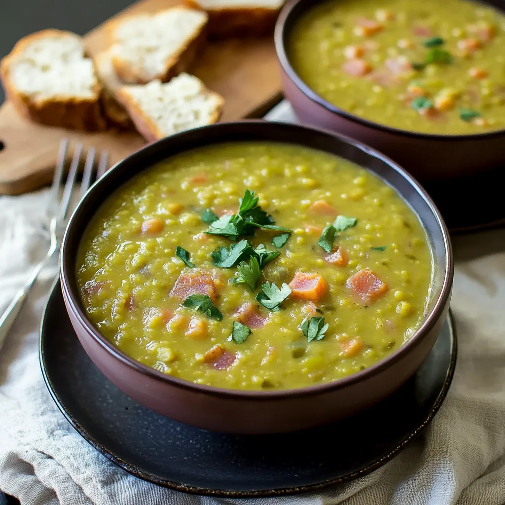 Split Pea Soup: Cozy and Comforting Delight