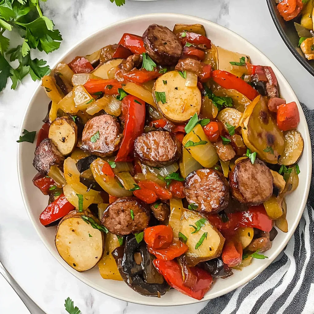 Blackstone Cowboy Stir Fry: Savory Backyard Delight