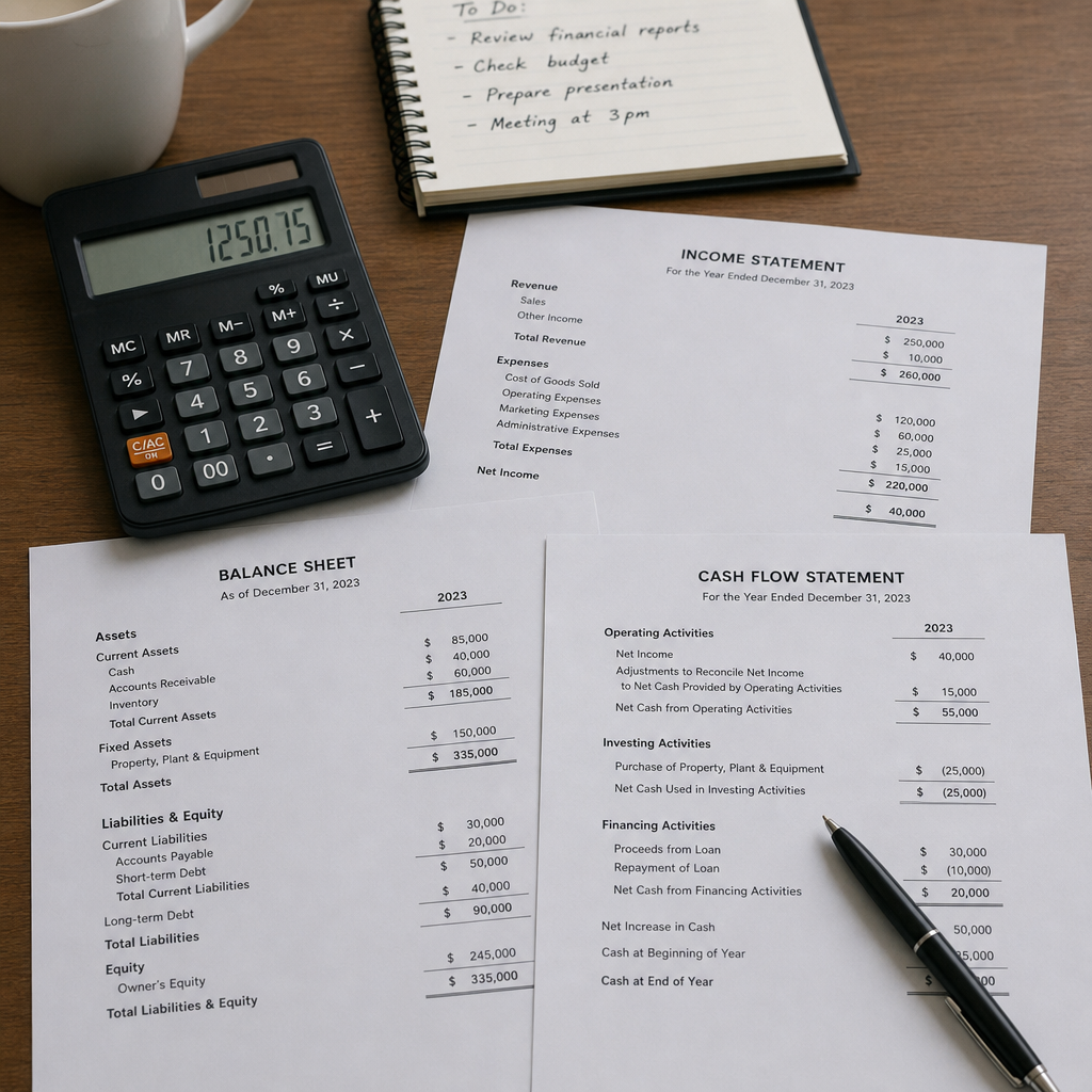 Buyer reviewing due diligence documents and financial statements in Melbourne