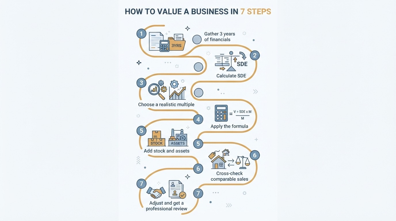 How to Value a Business in 7 Steps