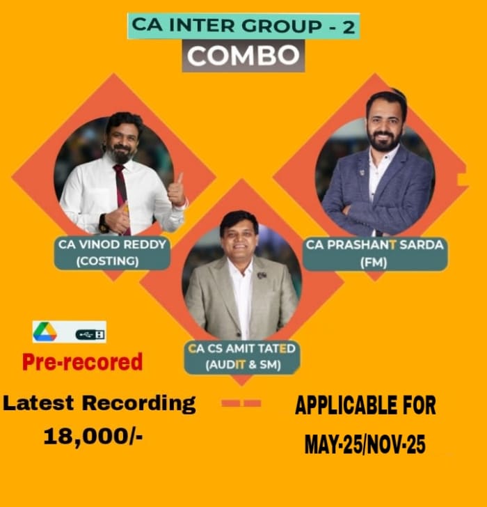 AT ACADEMY CA INTER GROUP 2 COMBO