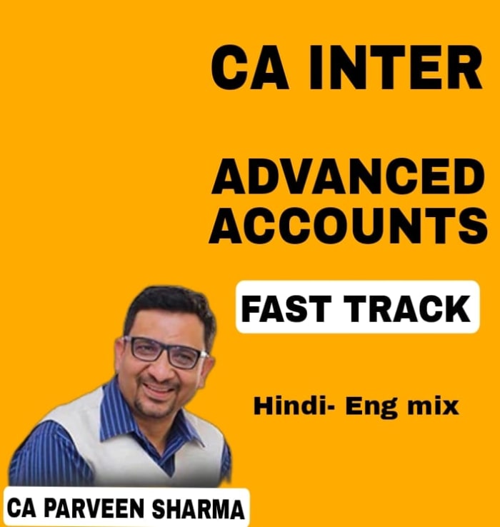 CA Inter Adv. Accounts Fast Track By CA Praveen Sharma