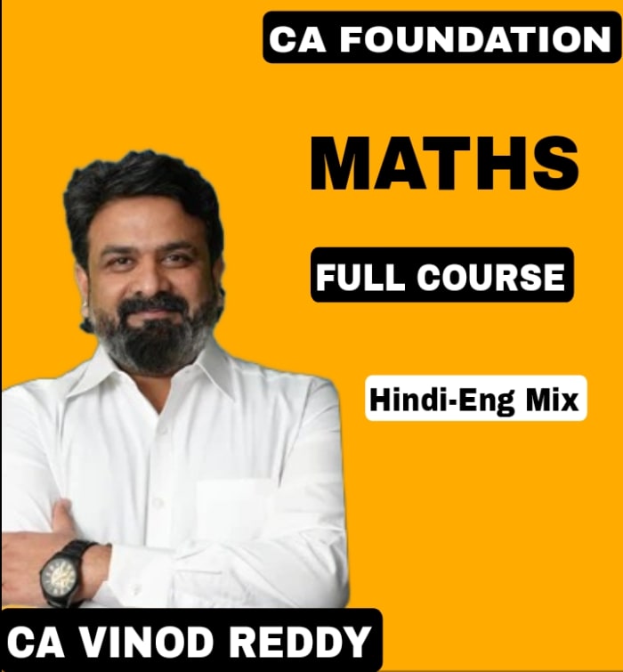 CA Foundation Maths By CA Vinod Ready