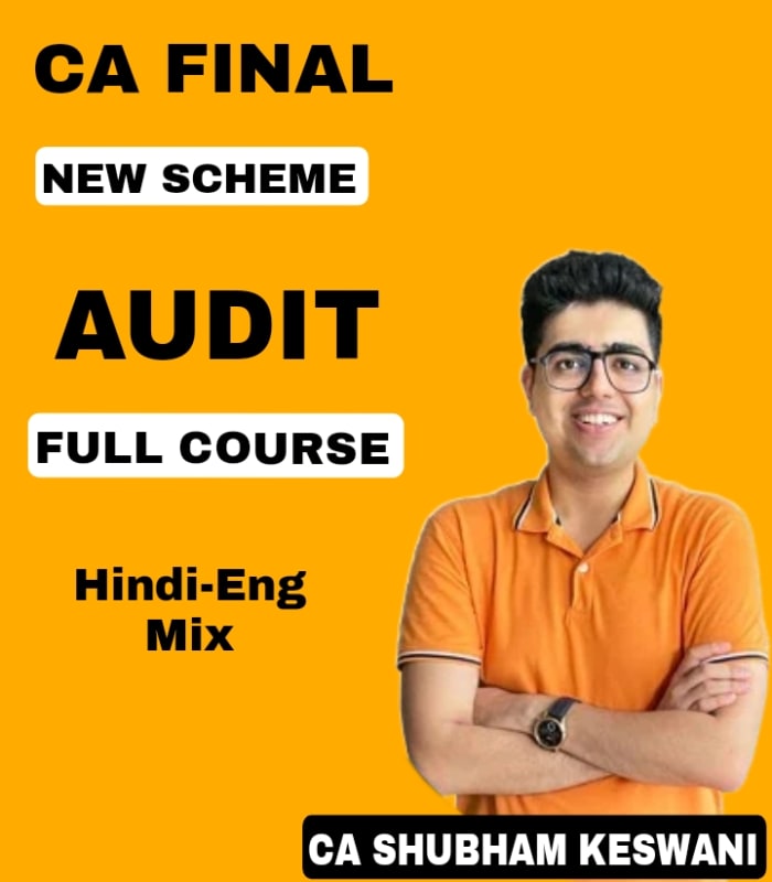 CA Shubham Keswani Final Audit