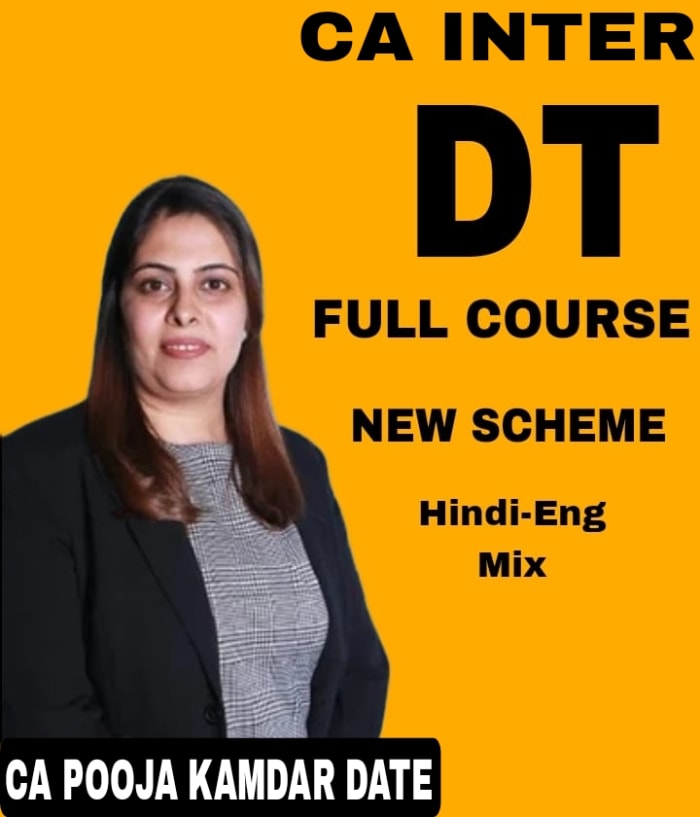 Inter Income Tax By CA Pooja Kamdar