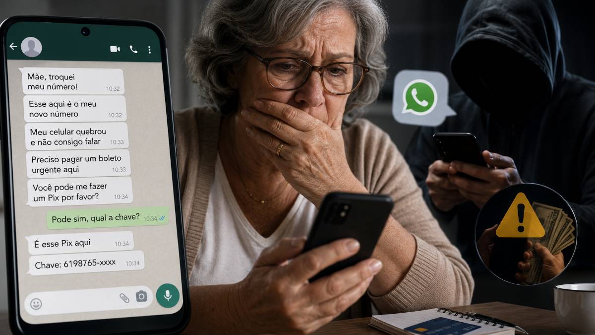 Golpe do "mãe, troquei meu número" no WhatsApp: como funciona, como identificar e o que fazer se cair na armadilha