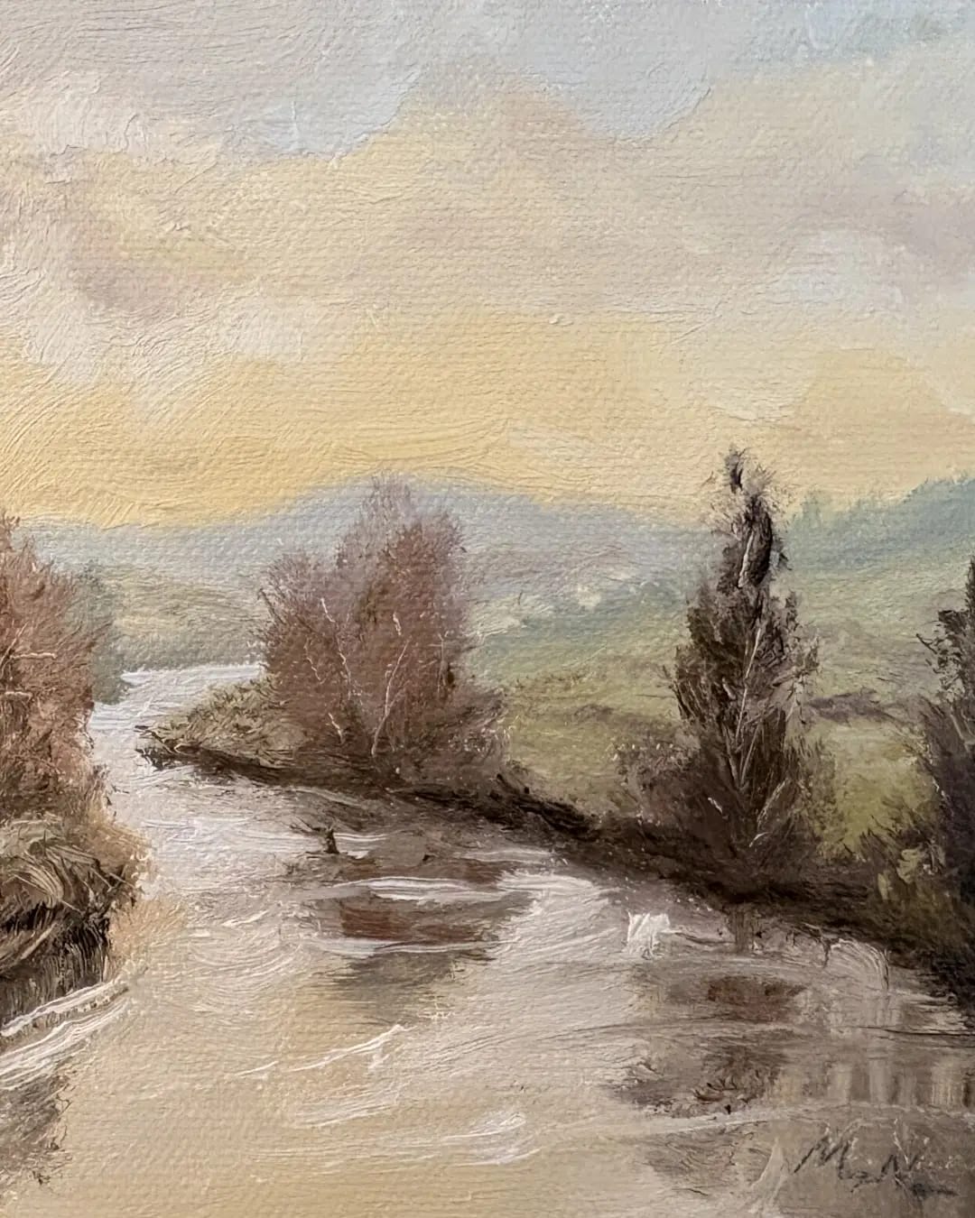 River at Dusk