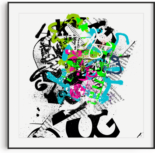 Original Gangster, framed print by John Bolster
