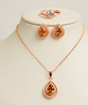 Daily Wear Silver Locket Set view 1