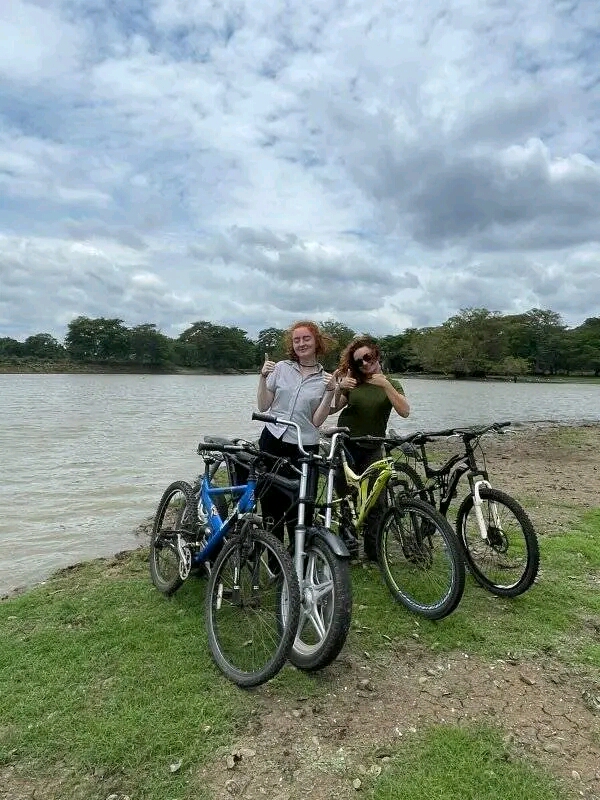 Cycling Around Sigiriya