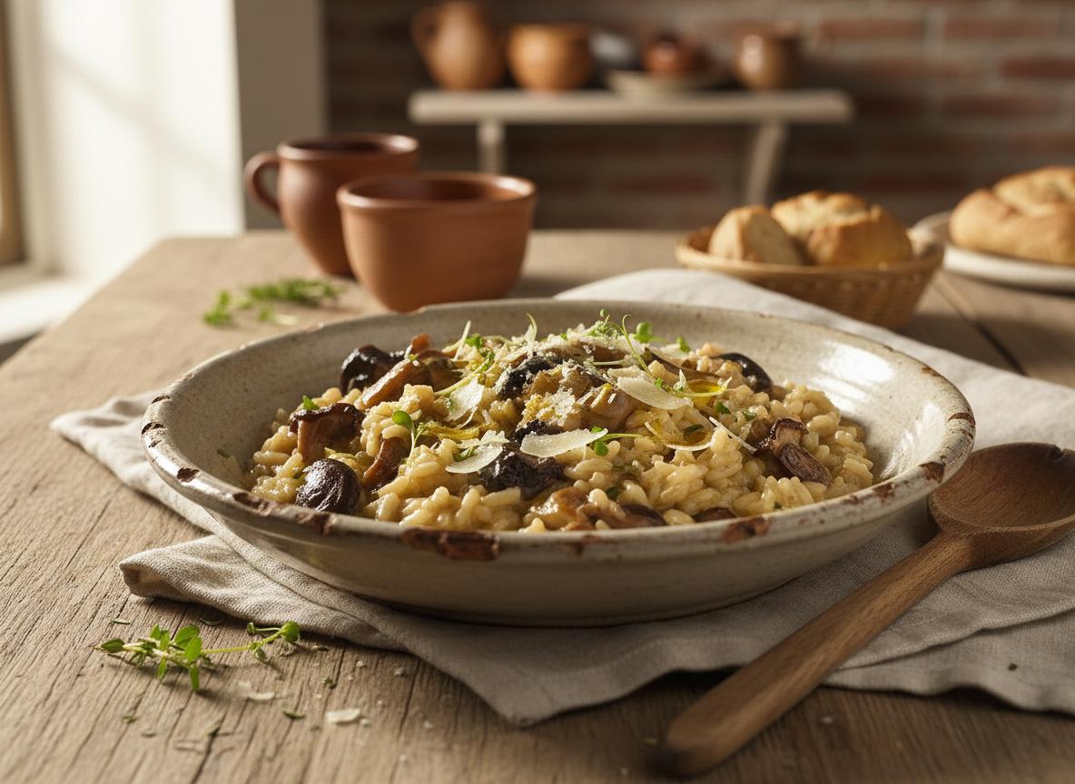 Mushroom Risotto