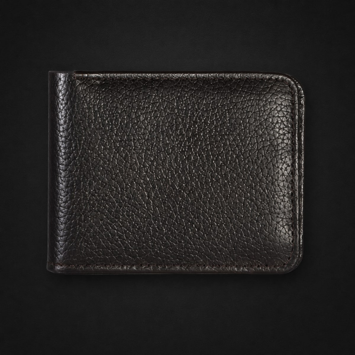 Executive Bi-Fold Brown Wallet