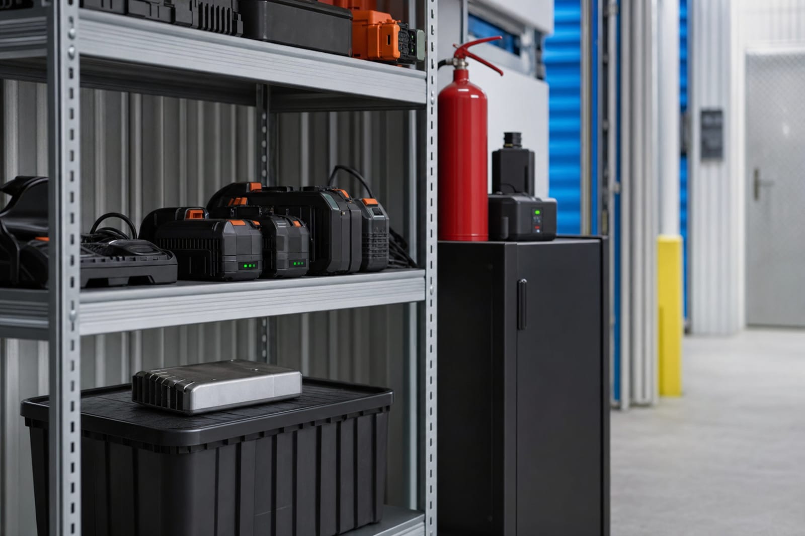 Stocker une batterie lithium : sûr et conforme | Safestock