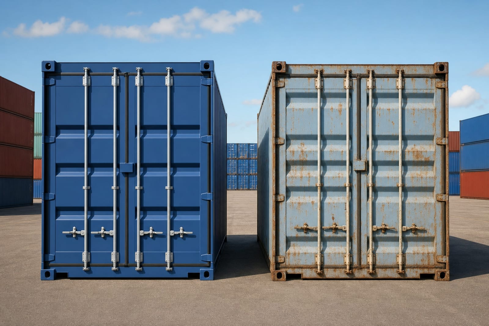 Container Premier Voyage vs Occasion : lequel choisir ? | Safestock