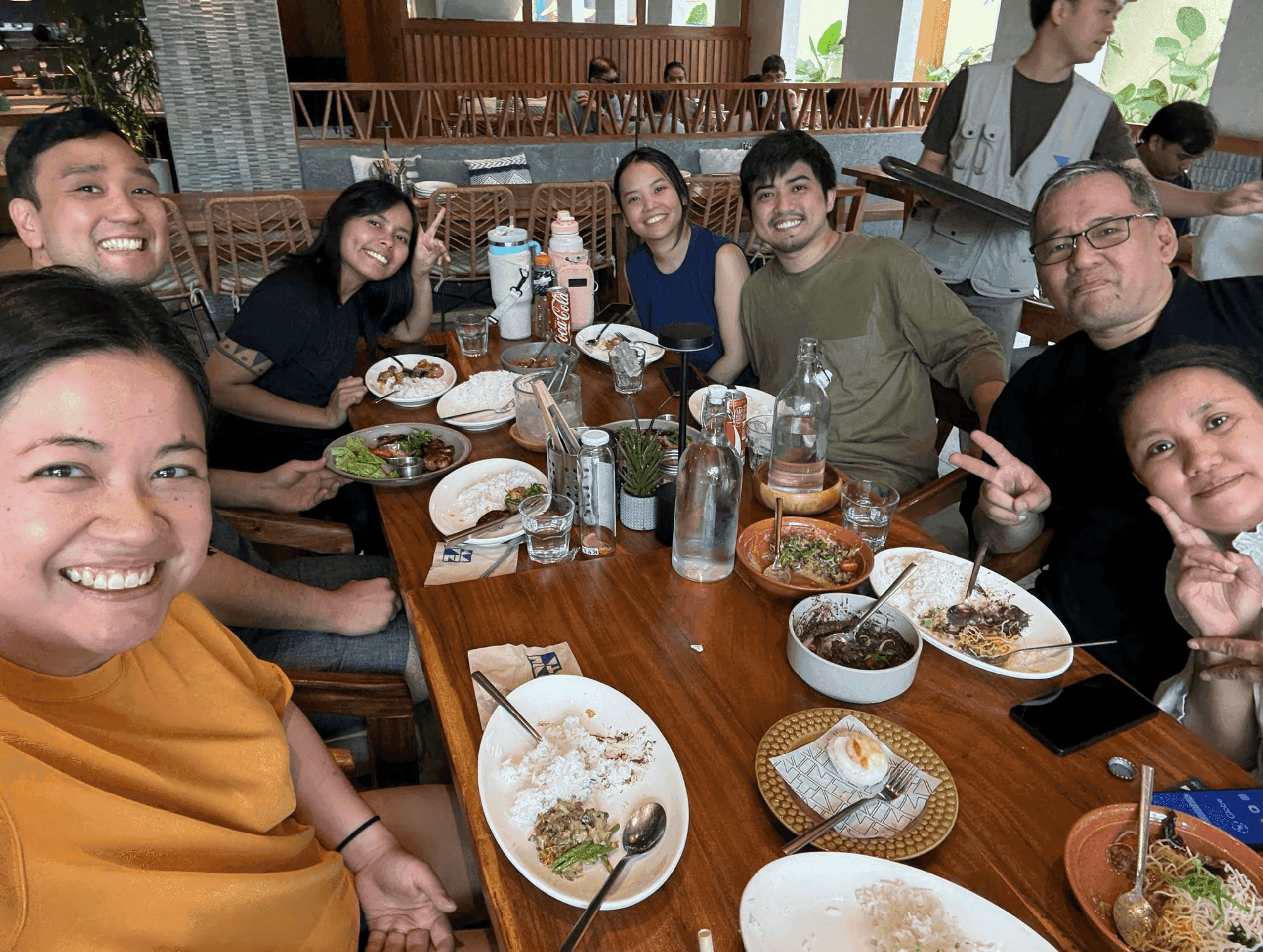 Rina Alfonso-sensei and Osamu Osawa-sensei