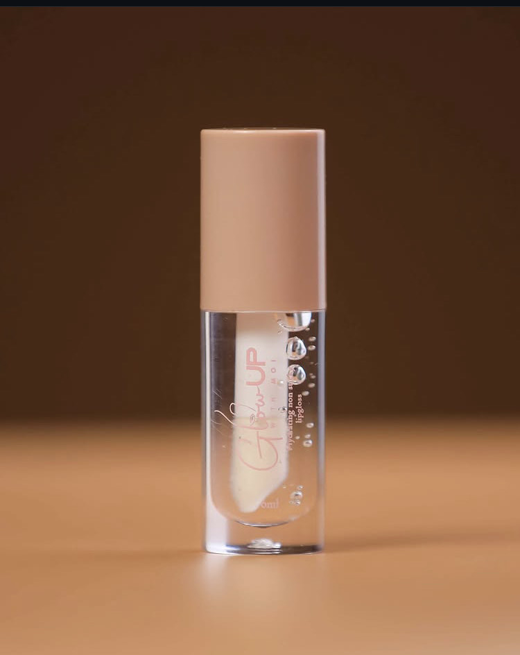 Glowup With Moi Clear Lip Gloss