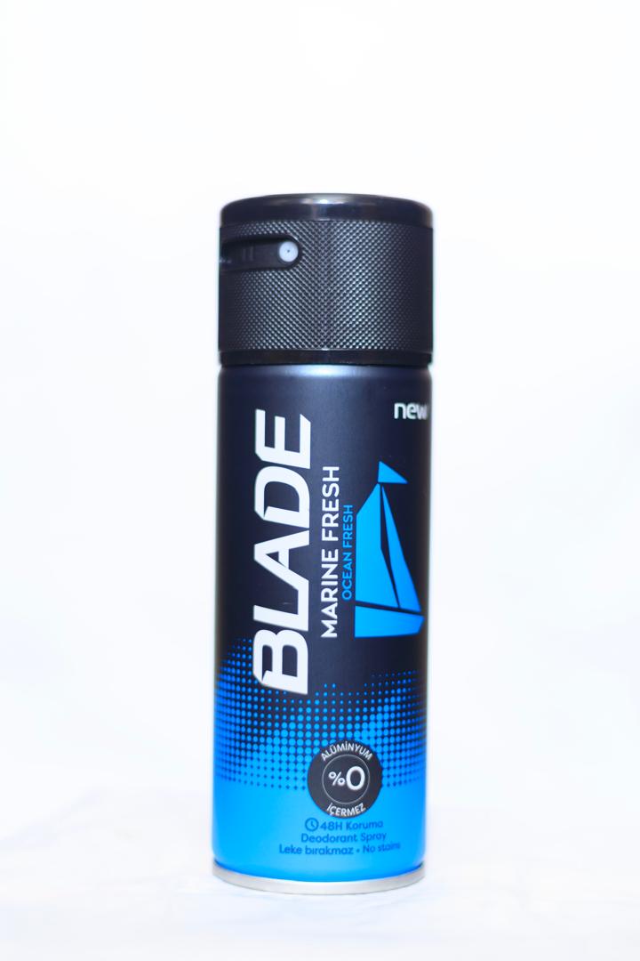 Blade Marine Fresh Deodorant Spray 