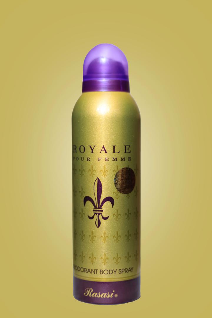 Royale Pour Femme Deodorant Body Spray