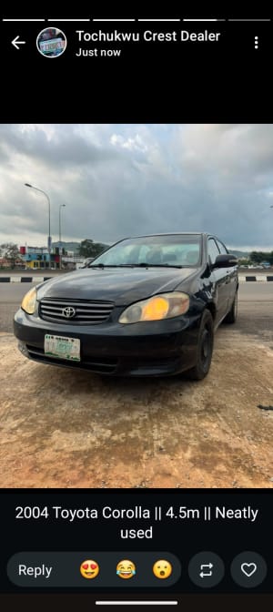 2004 TOYOTA Corolla