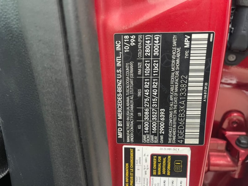 MERCEDES-BENZ MERCEDES-BENZ AMG GLE AMG GLE 43 Coupe 4MATIC 9G-Tronic Eti Osa