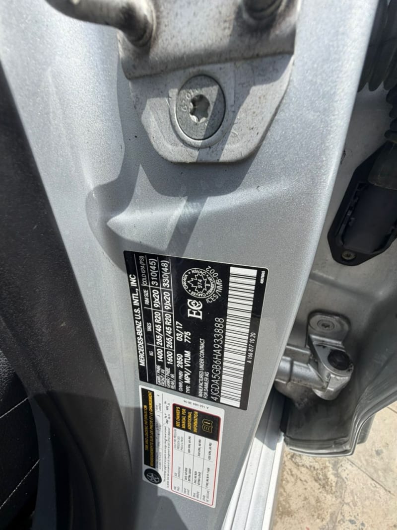 MERCEDES-BENZ MERCEDES-BENZ GLE GLE 400 4MATIC 9G-Tronic Eti Osa