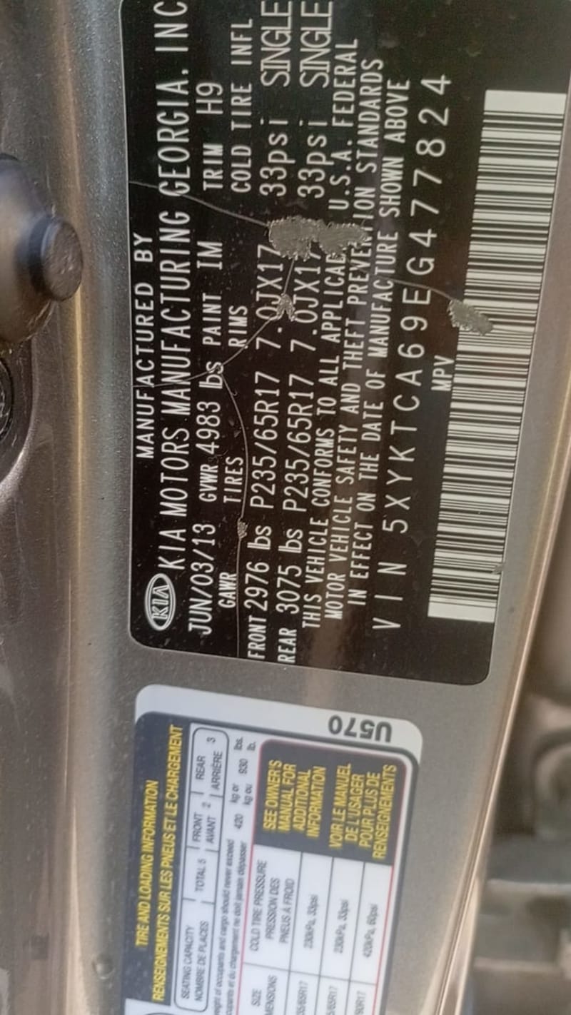 KIA Sorento 3.5 V6 4x4 AT Alimosho