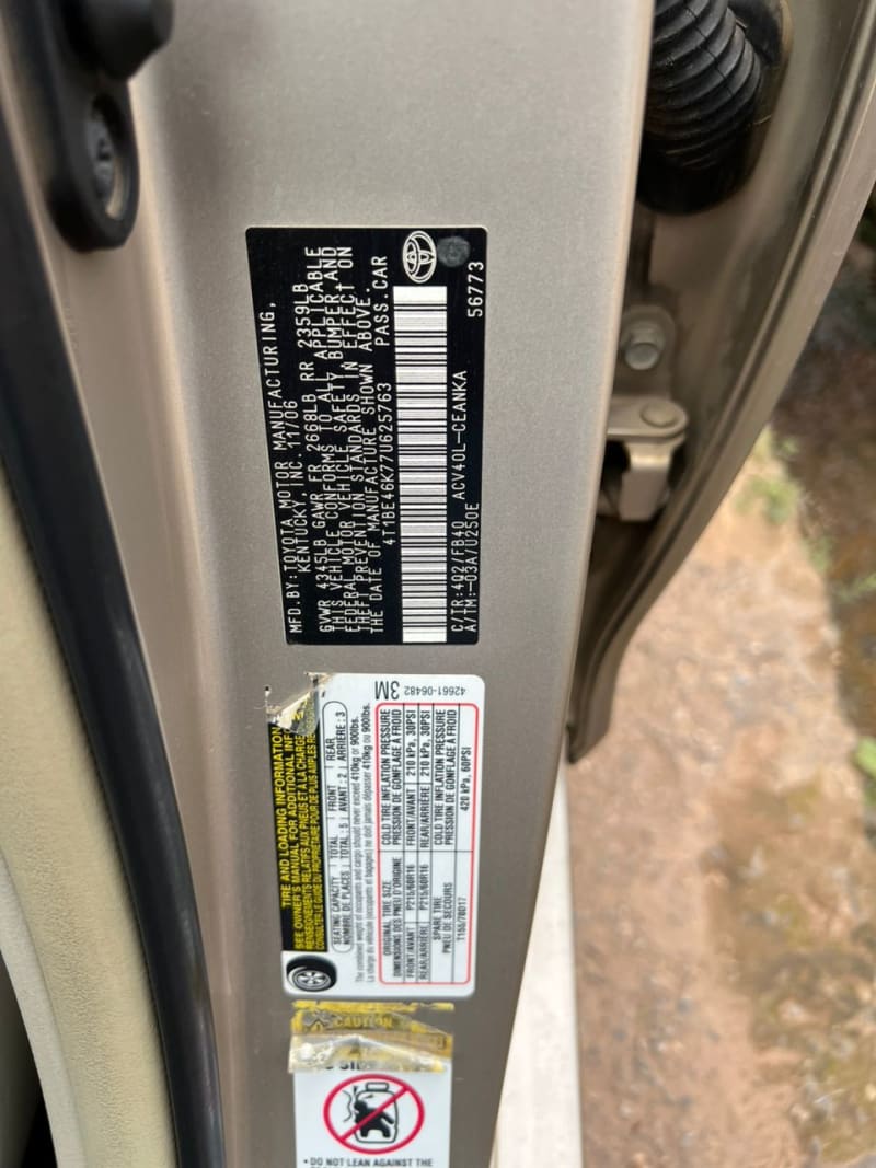 TOYOTA TOYOTA Camry LE Ifako-Ijaiye