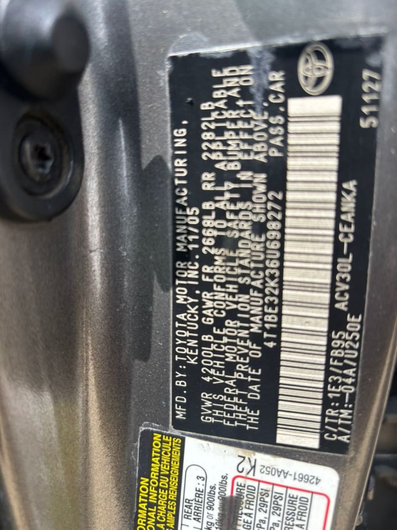 TOYOTA TOYOTA Camry LE Ifako-Ijaiye