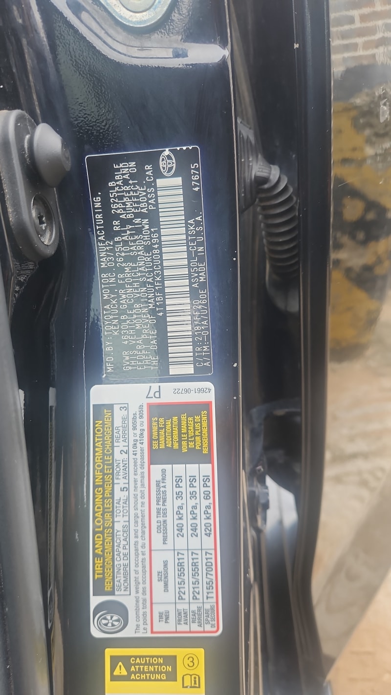TOYOTA TOYOTA Camry SE Ifako-Ijaiye