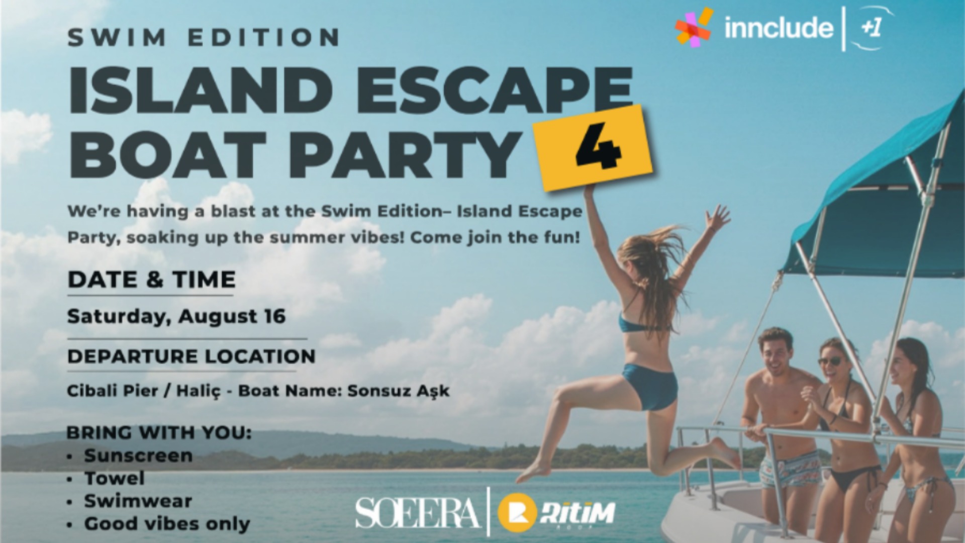 Island Escape Boat Party