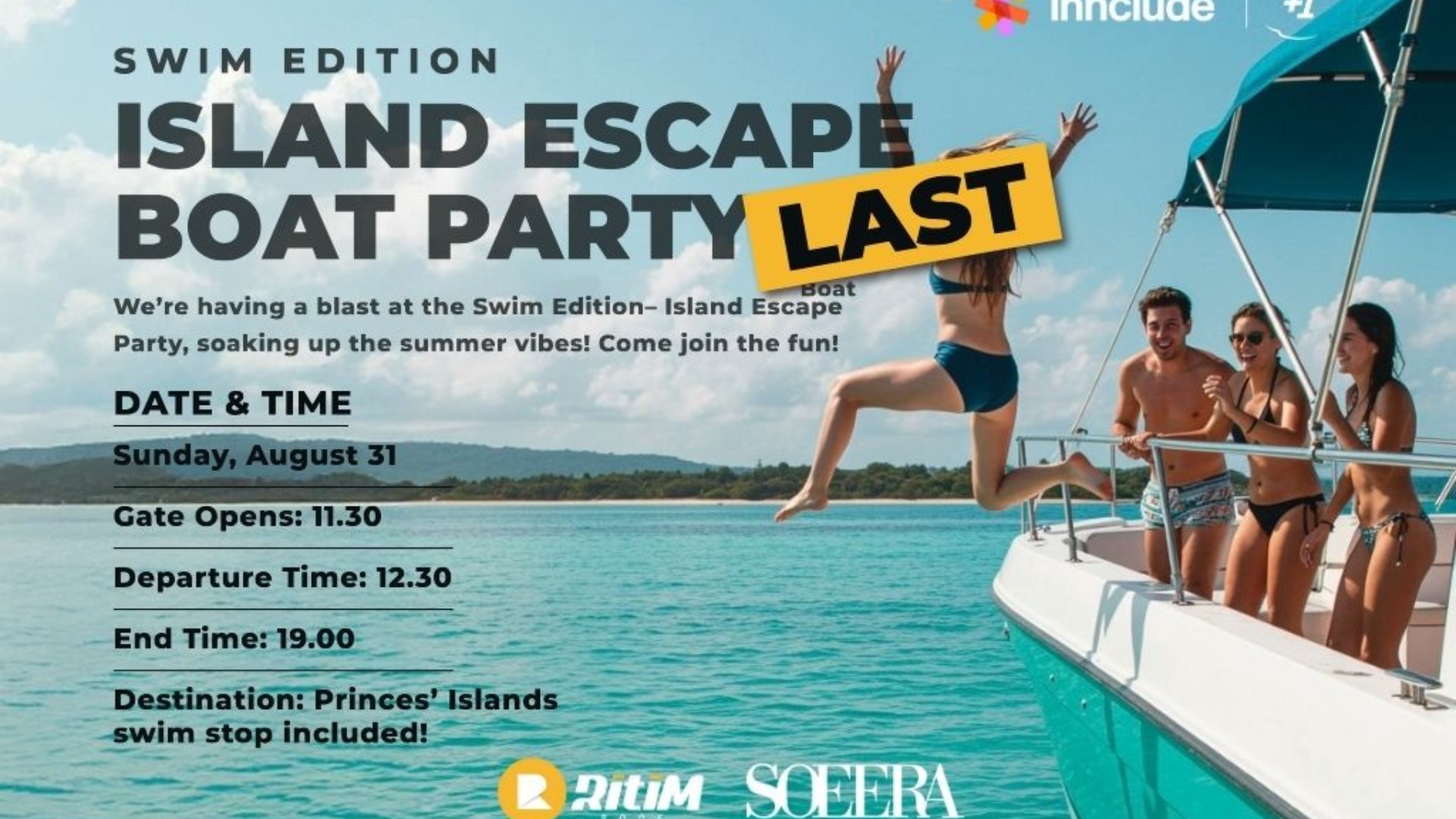 Island Escape Boat Party